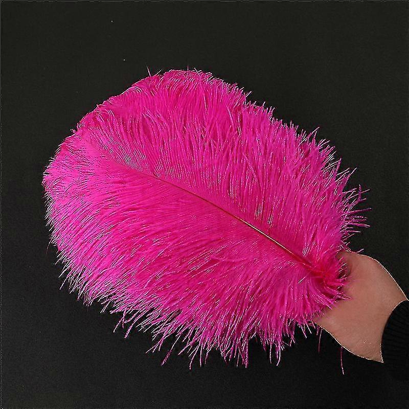 1 ~ 50pack 30-35cm ريش النعام الكبير عمود الحرفية حفل زفاف الزينة