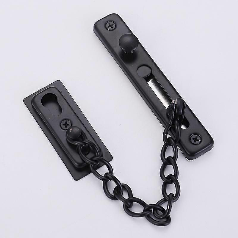 Stainless steel door chainblack