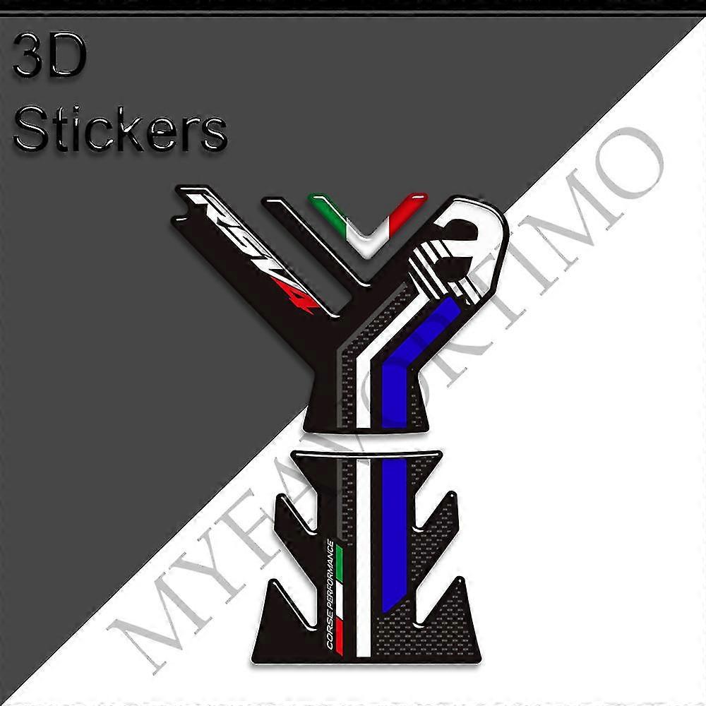 Für Aprilia Rsv4 1100 Motorrad Tankpad Tankpad Griffe Gas Heizöl Kit Knie 3D Aufkleber Decals Protector 2009 - 2020 2021 2022