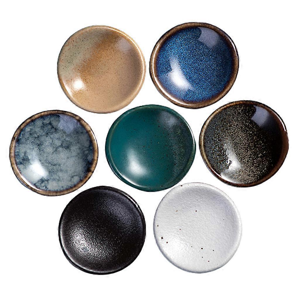 7pcs Ceramic Chopsticks Racks Household Chopsticks Holders (Random Style)