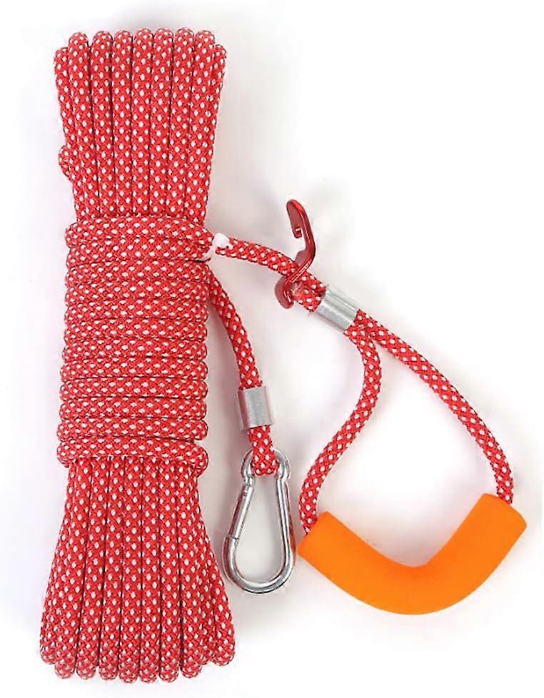 Stretchable Outdoor Clothesline - 5m Thick Red