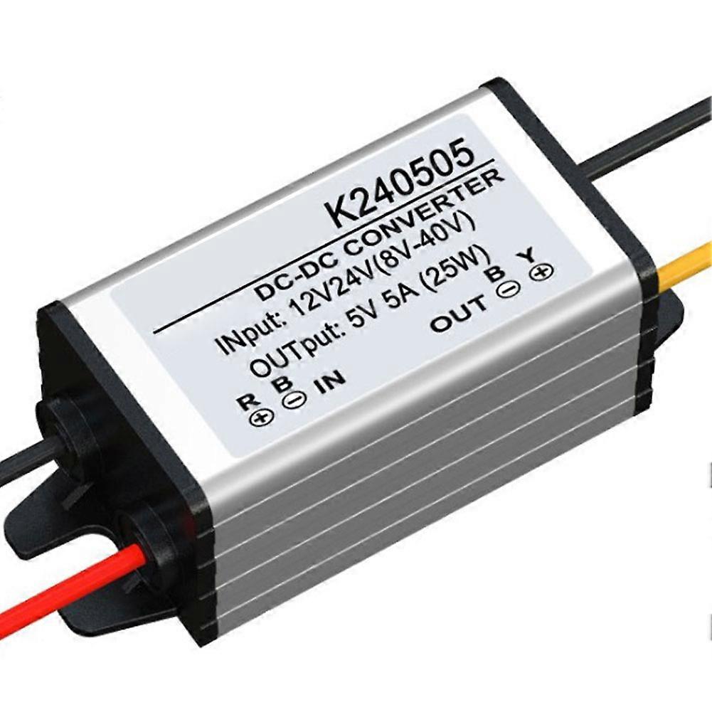 DC-DC 12V till 5V Omvandlare Step-down Regulator Modul Buck Strömförsörjningsadapter QinHai