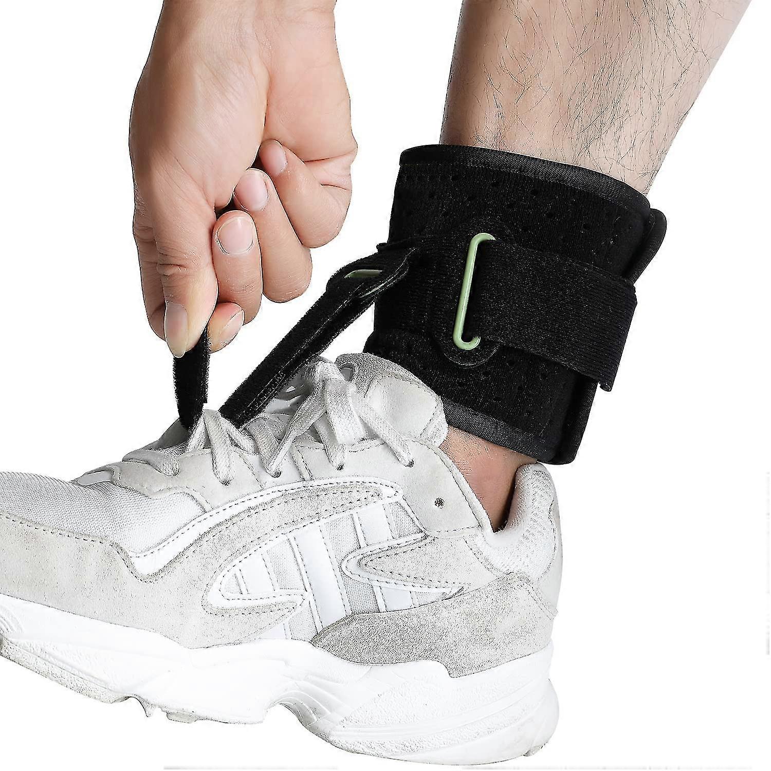 Ρυθμιζόμενο στήριγμα ποδιών πτώσης Foot Up Afo Brace Unisex ταιριάζει για το δεξί / αριστερό πόδι Orthosis Στήριγμα αστραγάλου Υποστήριξη Βελτιώστε το βάδισμα βάδισης Αποτελεσματική ανακούφιση Pai