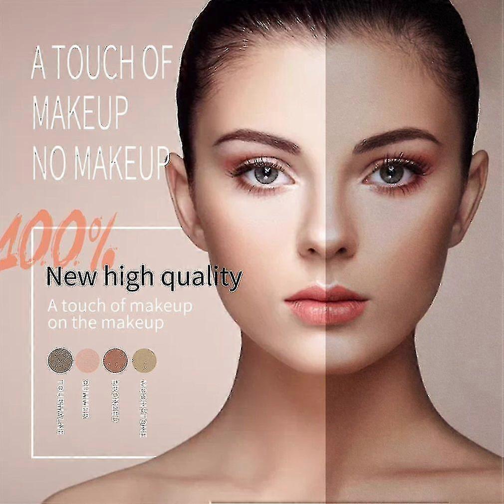 4 Color Ultra-Fine Face Illuminating Highlighter Four Velvety Power Glow Kit