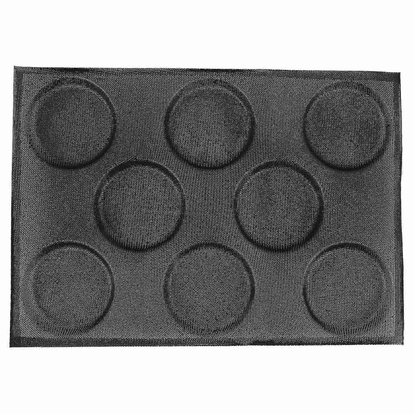 Silic Hamburr Bread Forms Perforated Y Molds Non Stick Ba Sheets Fit Size