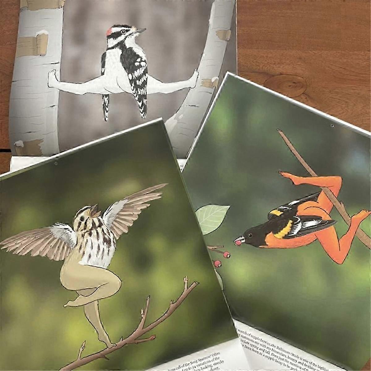 2025 Extremely Accurate Birds Calendar Decorative Wall Monthly Calendar ...