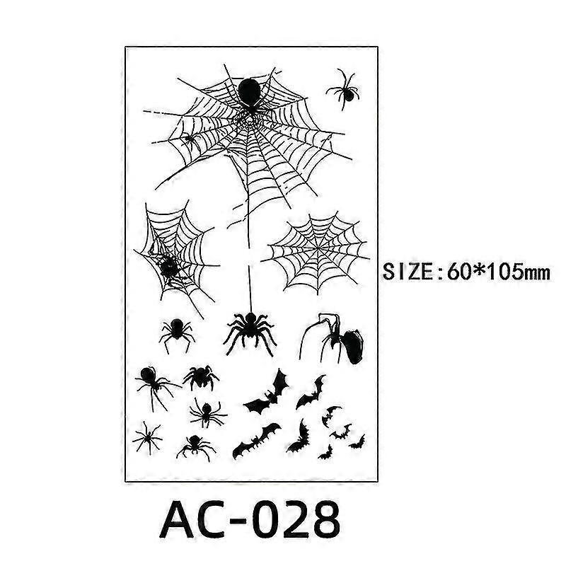 ハロウィーンホラー、 傷、傷跡、傷タトゥーステッカー #24