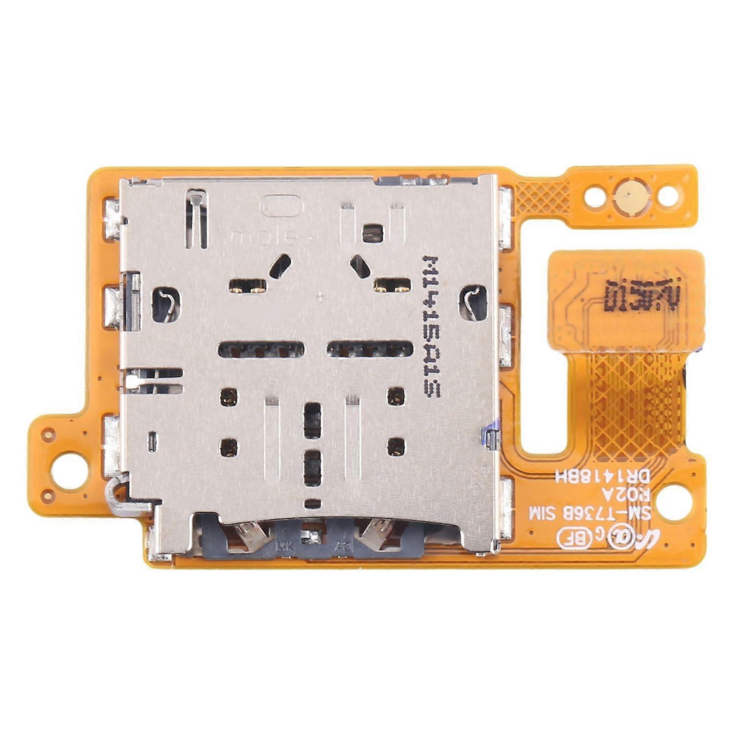 SIM Card Card Reader Reader for Samsung Galaxy Tab S7 FE Spare Part Repair
