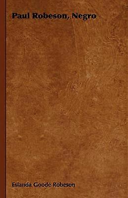 Paul Robeson Negro