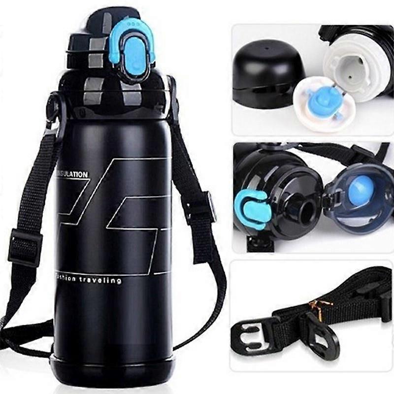 5 Color Stainless Steel Insulated Thermos Bottle 800ml Thermo Mug Vacuum Flask Thermoses Coffee Mugs