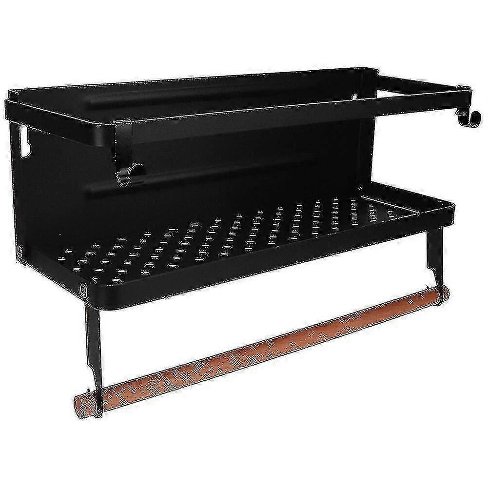 المطبخ لفة موزع تتشبث فيلم القصدير احباط منشفة حامل حامل الجرف المغناطيسي المعدني