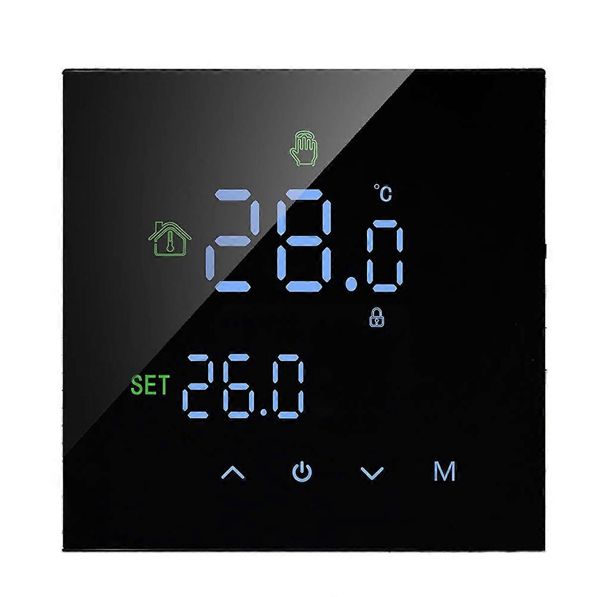 Tuya Smart WiFi Floor Water Heating Wall Boiler Heating Thermostat Programmable Voice Control Backl