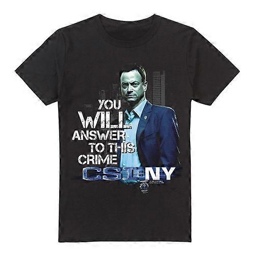 CSI: NY Mens You Will Answer T-Shirt