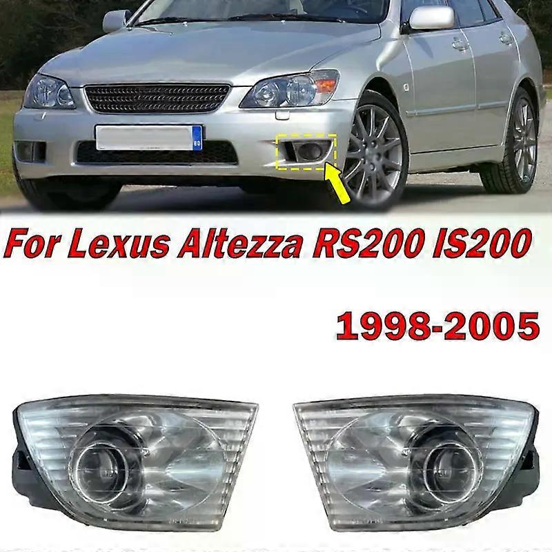 Car Accessories Foglight Housing For LEXUS Alteza IS200 IS300 1998-2005 Car Front Bumper Fog Light Signal Lamp Without Bulbs new