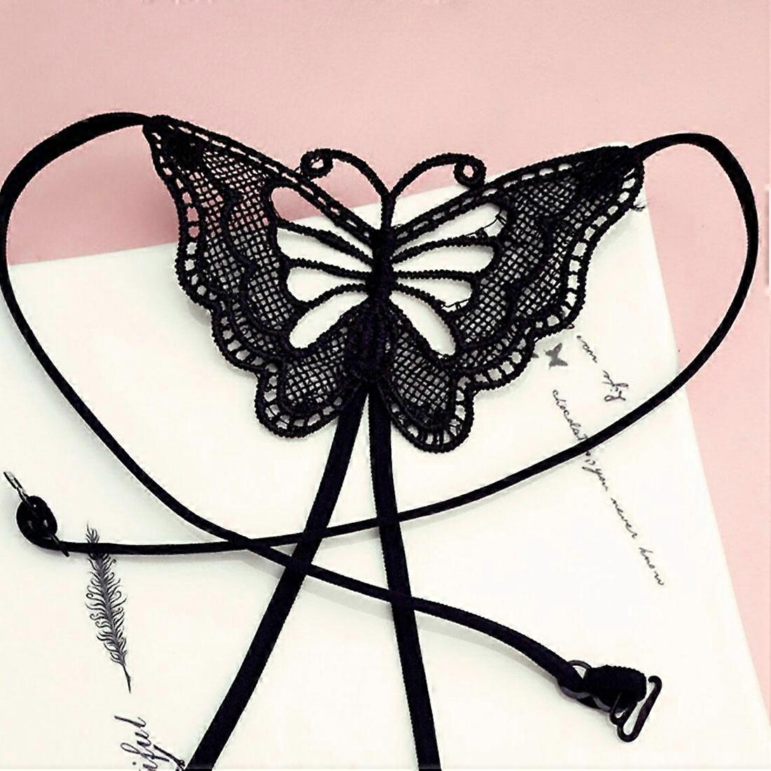 Butterfly Adjustable Back Bra Straps Simple Thin Shoulder Strap Bow Invisible Underwear Belt