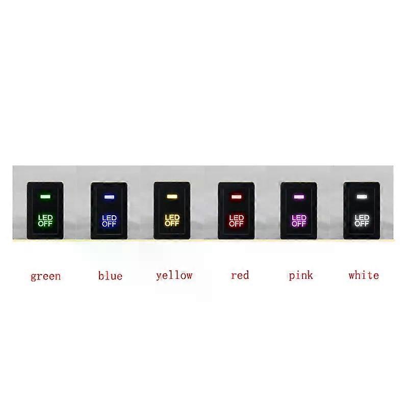 6 Color Automotive Car Styling LED Switch For Suzuki Alto Alivio SX4