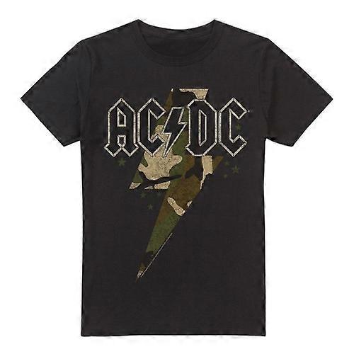 AC/DC Mens Camo Bolt T-Shirt