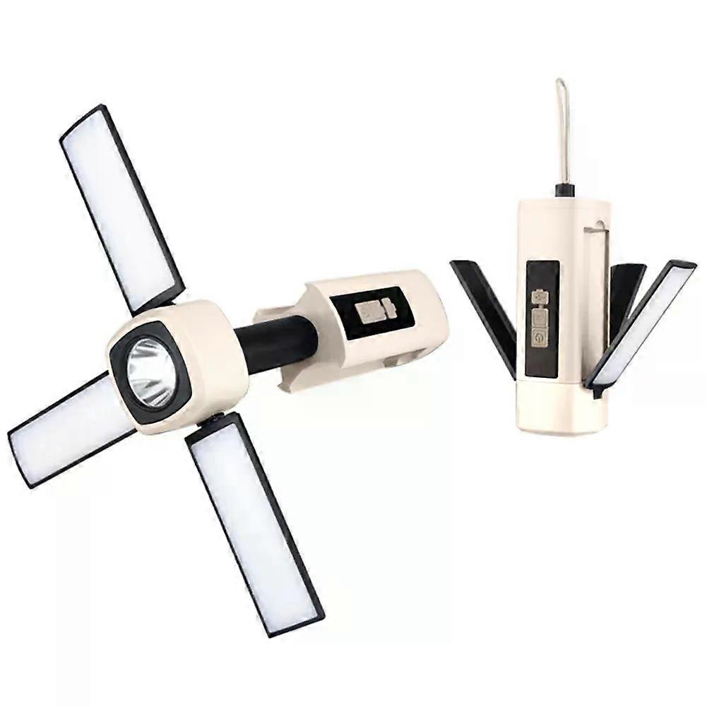 High Power Foldable 3 Light Modes Portable Lantern Digital Display 360 Rotation Lamp Strong Magnetic Attract for Emergency Camp