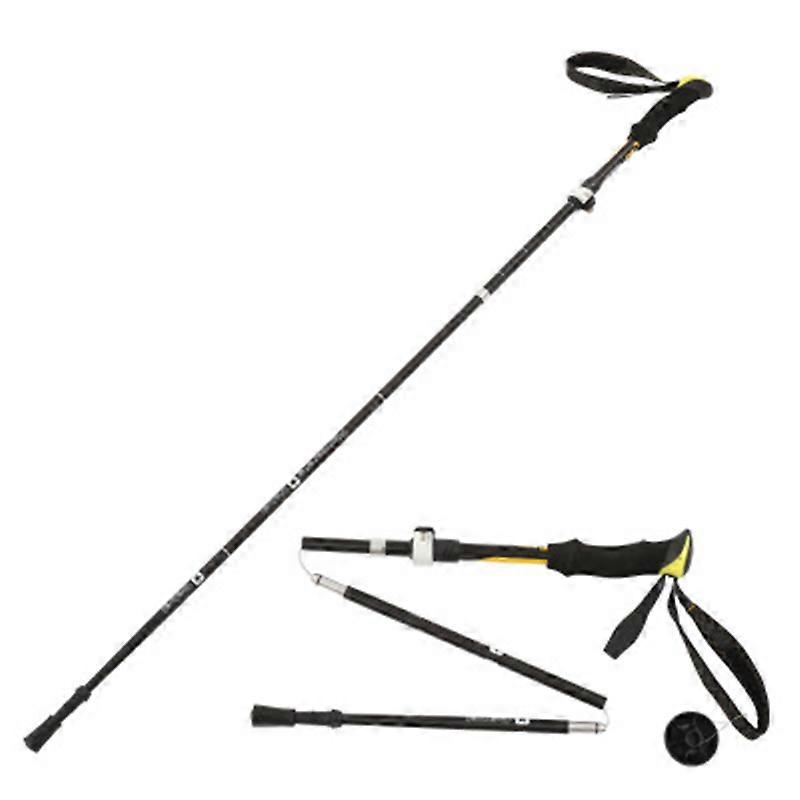 2019 New Alpine Poles Folding Telescopic Trekking Pole Aluminum Alloy Speed Lock Lock Shock Cane Walking Stick