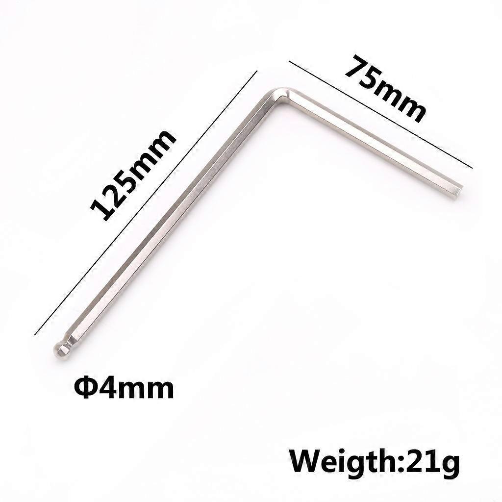 4mm 5mm Ball End Tension Rod Guitar Neck Key Allen Key For Martin Acoustic Electric Bass Guitar Musical Instrument