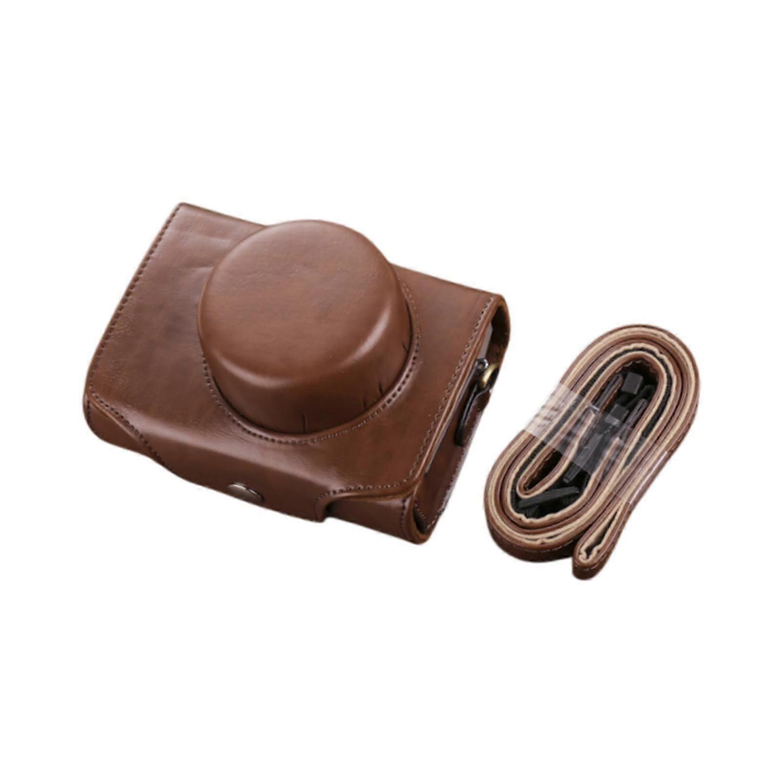 Camera Bag Pouch for -m Series with 22mm Lens GF Series with 12-32mm Lens coffee color