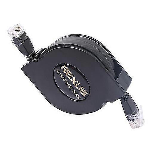 6.6/4.9/3.3 Ft Cat 7 Cat 6 Twisted Pair Network Ethernet Patch Cable Retractable