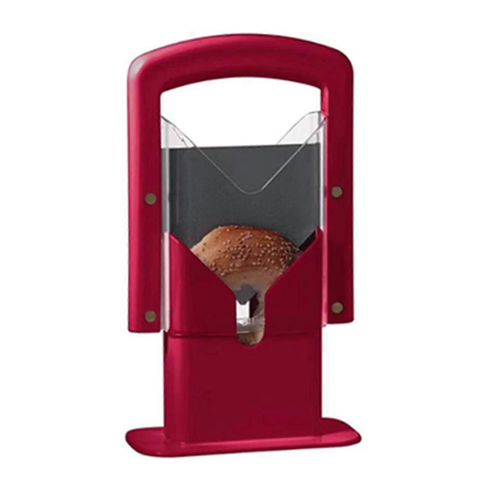 Toasts Bagel Guillotine Slicers Quick Mess-free Bagels Cutting Tool for Home Kitchen