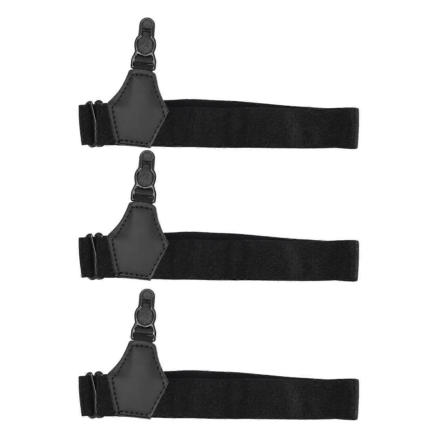 3 Pcs Sock Garters Adjustable Stainless Steel Single Clip Non Slip Multi Purpose Sock Garters Suspen