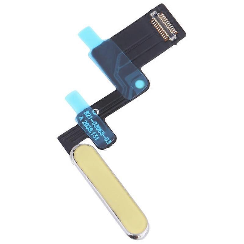 For iPad 10.9 (2022) OEM Fingerprint Sensor Flex Cable Replacement Part (without Logo)-Yellow