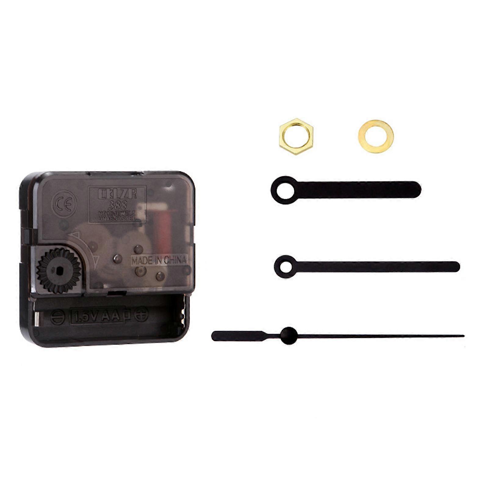 Quartz Clock Movement Mechanism Hands Wall Repair Tool Parts DIY Kit Silent