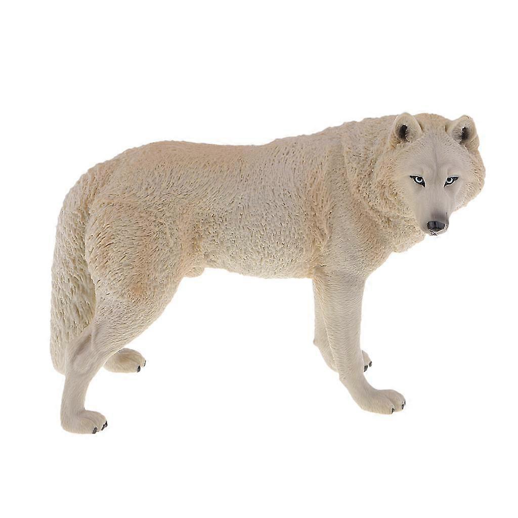 Big Wolf Simulation Animal Model Action & Toy Figures Educational for , as