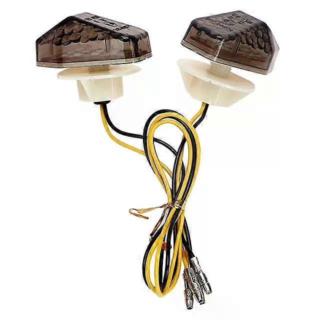 12V LED Motorcycle Turn Signal Lamps Taillights Brake Lights Motorbike Accessories compatible for Suzuki Bandit DL 650 SV GSXR 600 750 1000