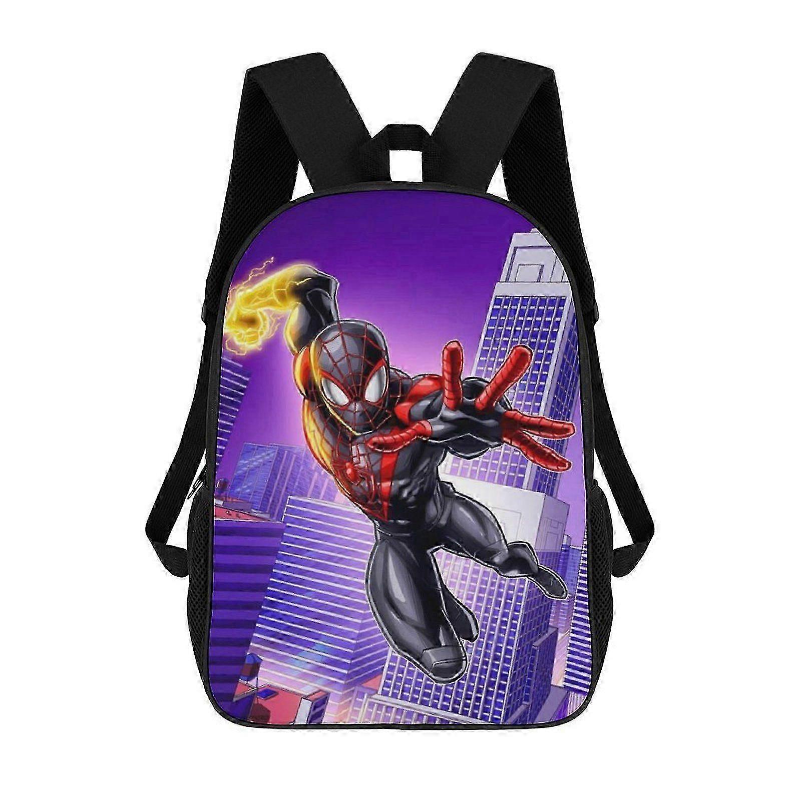 i2320 Miles Morales Backpack Shoulders DaypackBag Work Travel Classic Unisex Backpack kli2320
