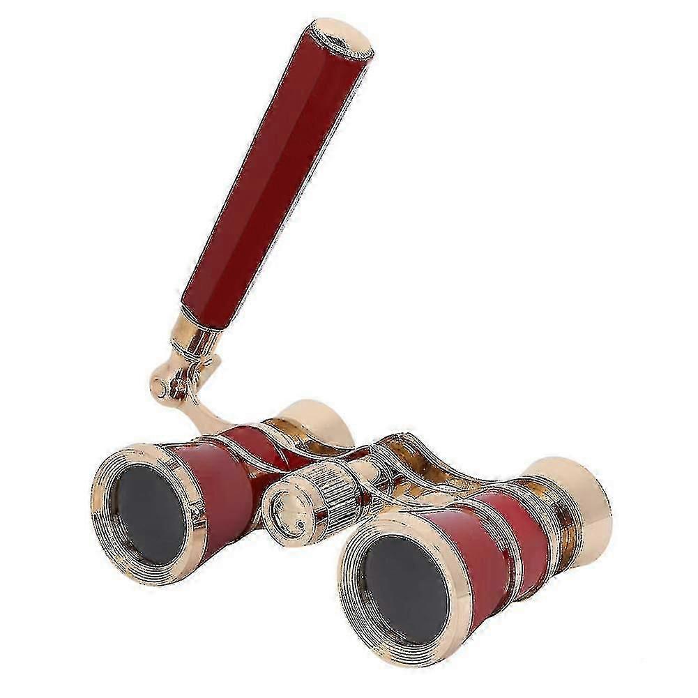 オペラ双眼鏡、メガネ望遠鏡3x25シアターメガネミニ双眼鏡コンサートポータブルコンパクト軽量
