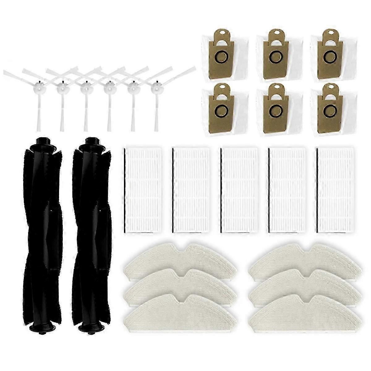 T1 Pro / T1s Pro / Cleaner T1 アクセサリー ロボット掃除機 ローラーブラシ HEPAフィルター モップクロス ダストバッグ