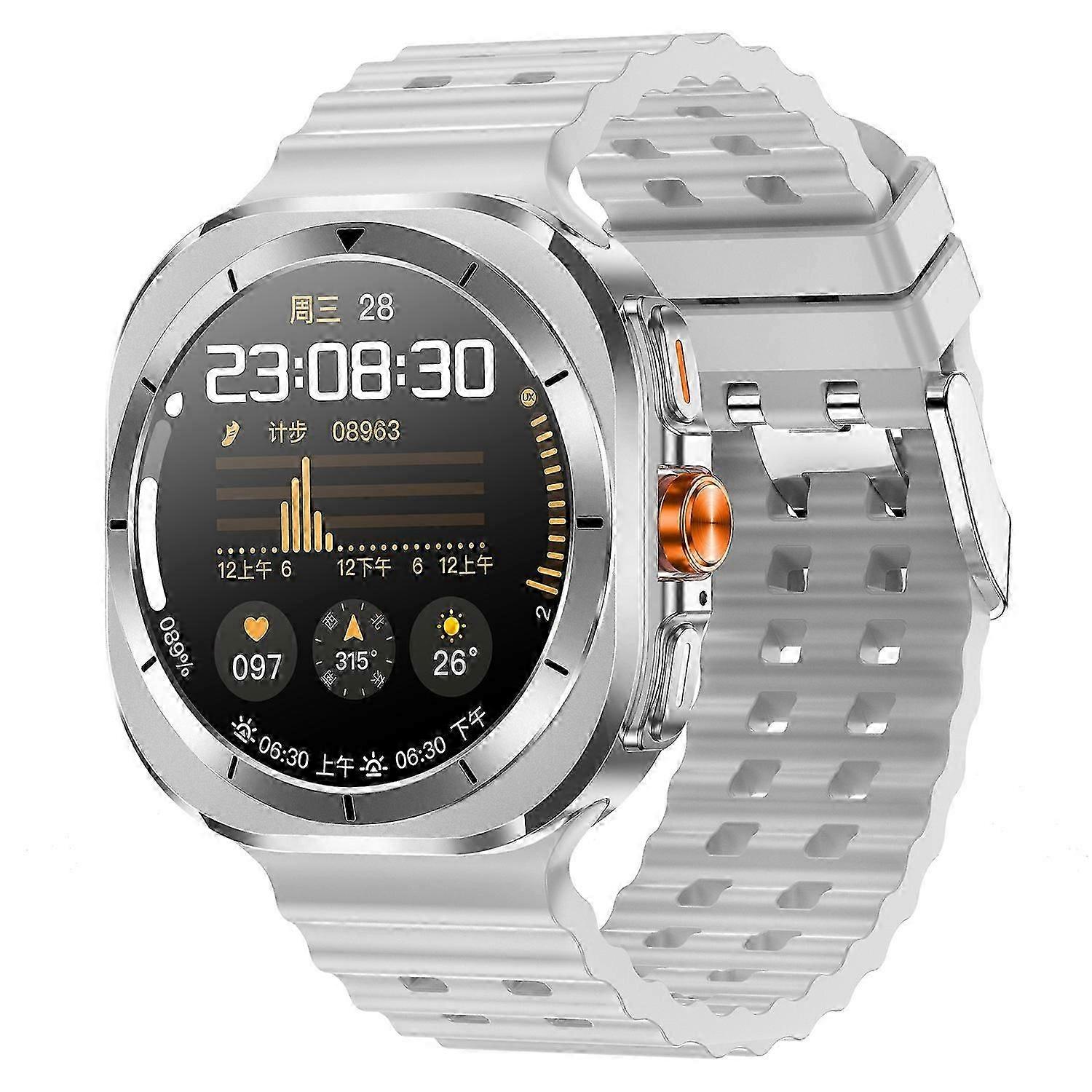 Z7 Ultra 1.46-inch Smart Watch Health Monitoring Waterproof Outdoor Sports  Smart Bracelet - Black