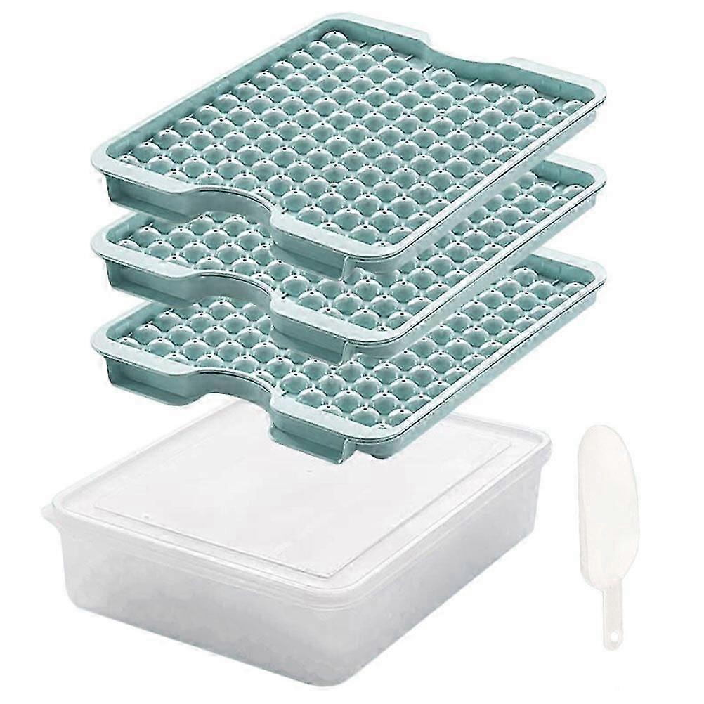 1 Set Round Ice Ball Maker Mold with Shovel & Storage Box