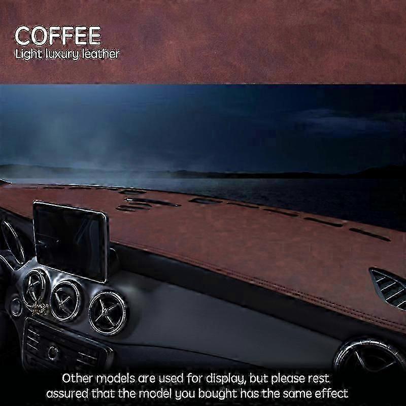 For VOLVO XC60 2018-2023 Car Dashboard Cover Avoid Light Pad Instrument Platform Desk Cover Dash Mat Carpets Protective Pad 2022