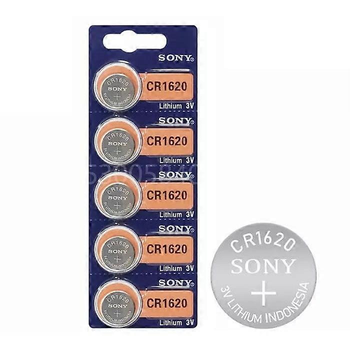 Sony Cr1620 Watch Batteries (5 Pack)