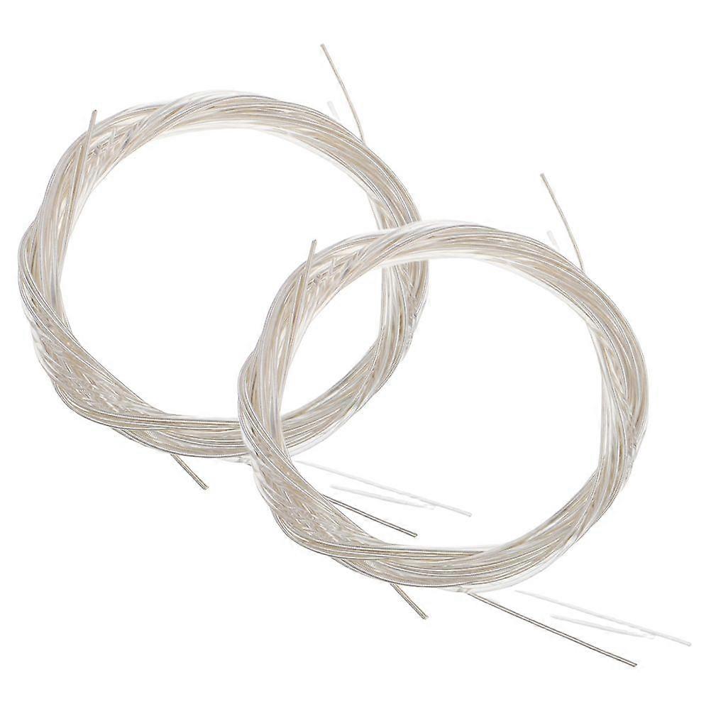 2 Sets Classical Guitar Strings Nylon Set For Acoustic Electric Guitars Beginners Professionals Replacement Maintenance