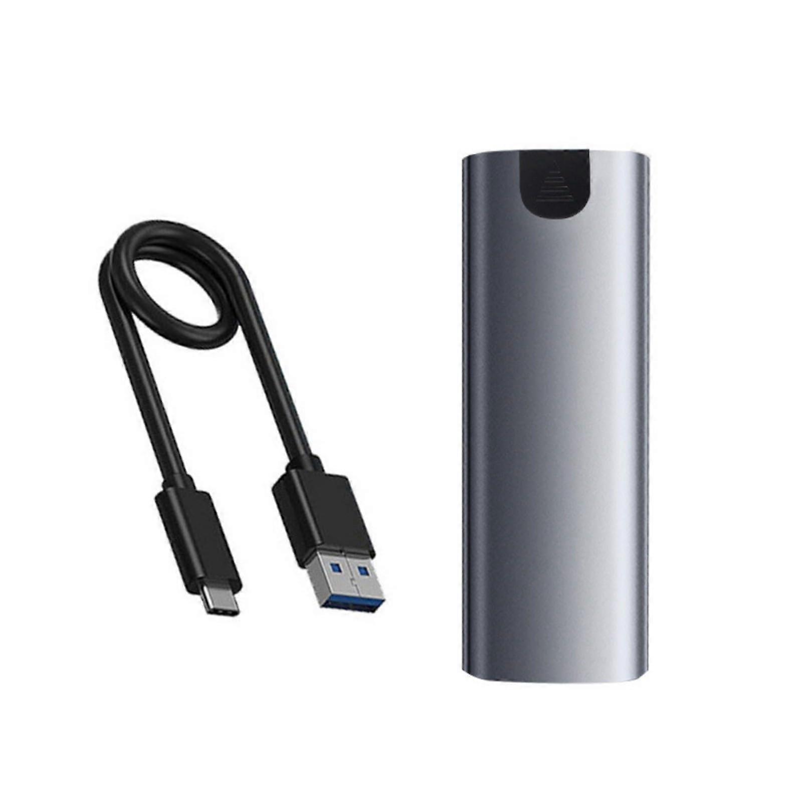 SSD Enclosure NVMe to USB 3.1 Aluminum Alloy Shell Supports M-Key B-Key BM Key