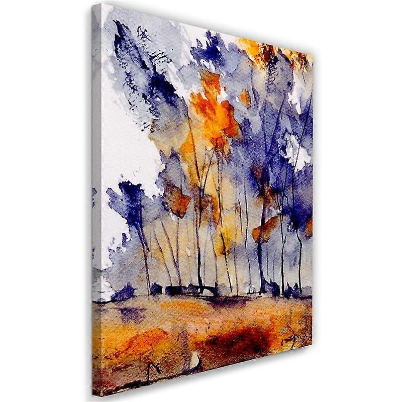 Pânză, Copaci abstracti - 40x60