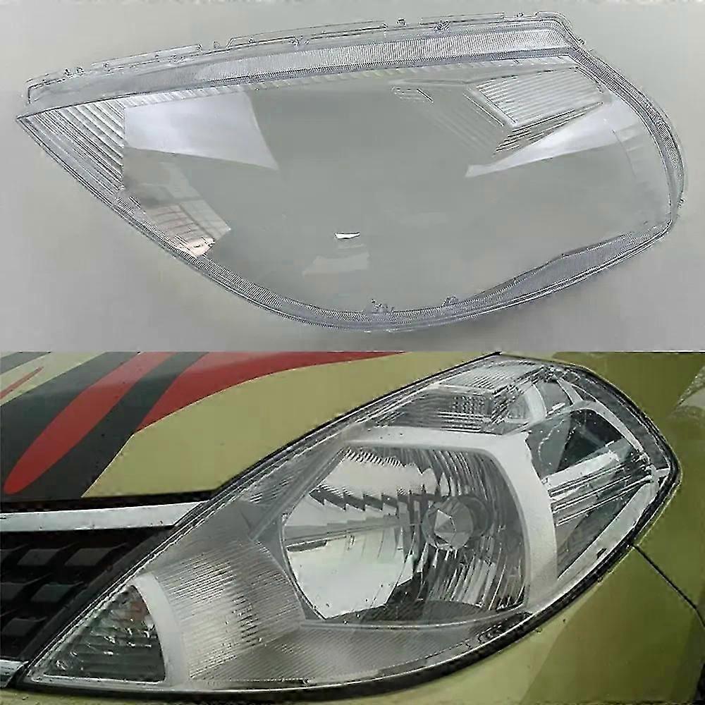 For Nissan Tiida 2005-2007 Front Headlamp Cover Transparent Mask Lamp Shade Headlight Shell Lens Replace The Original Lampshade