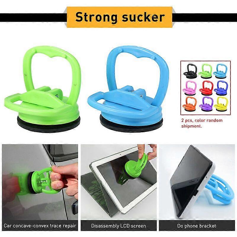 Suction Cup Glass Floor Suction Cup (Blue+Green)