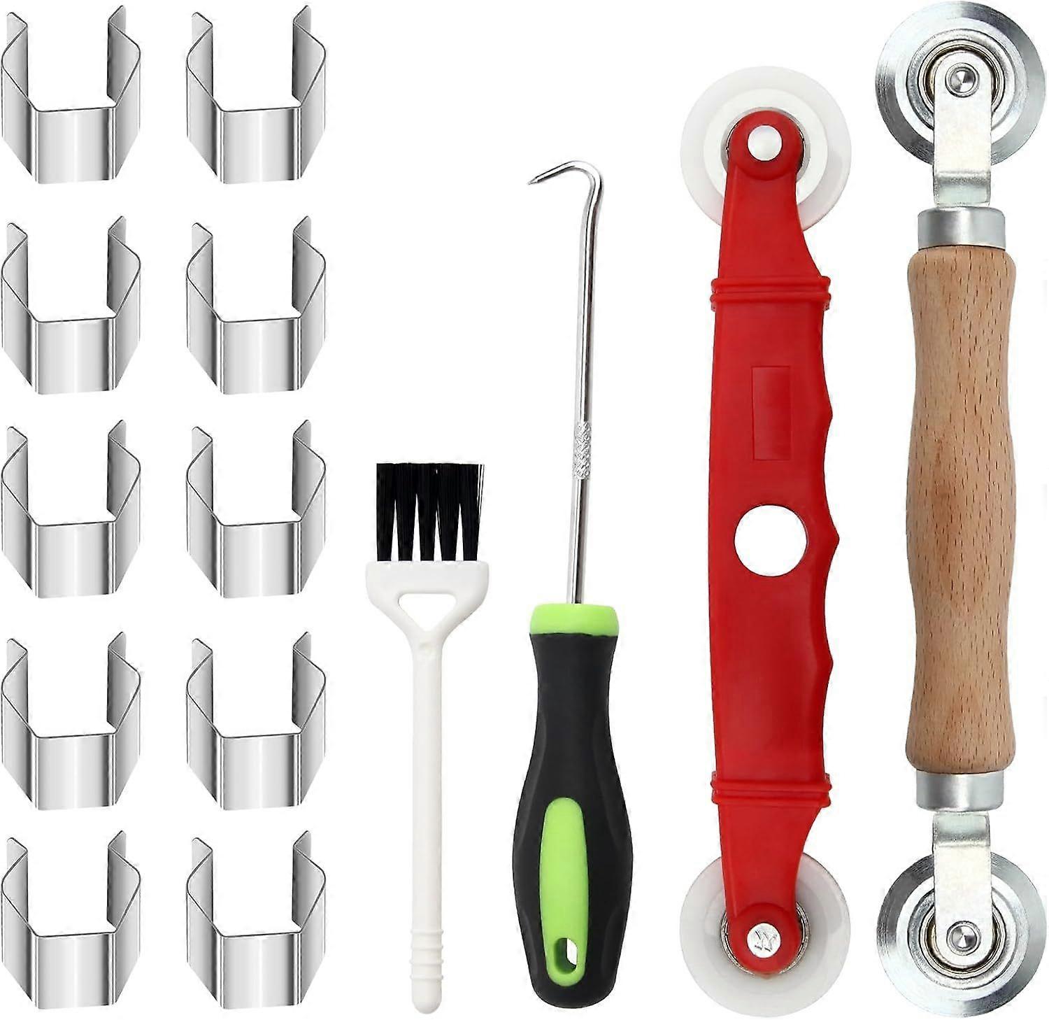 High quality brand new  Newest Window Screen Repair Kit Mesh Screen Spline Roller Repair T