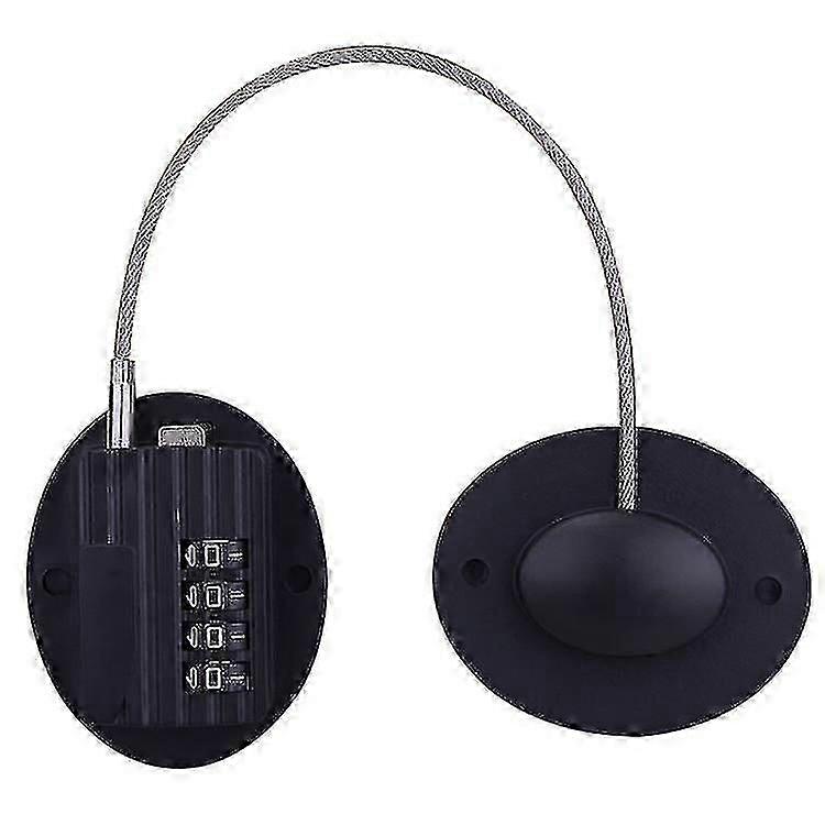 Lodówka Lock - Heavy Duty Combination Fridge Lock (1szt, czarny)