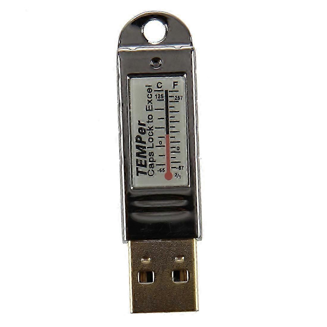 Gold TEMPer PC Laptop USB Sensor Thermometer Temperature Data Logger Recorder