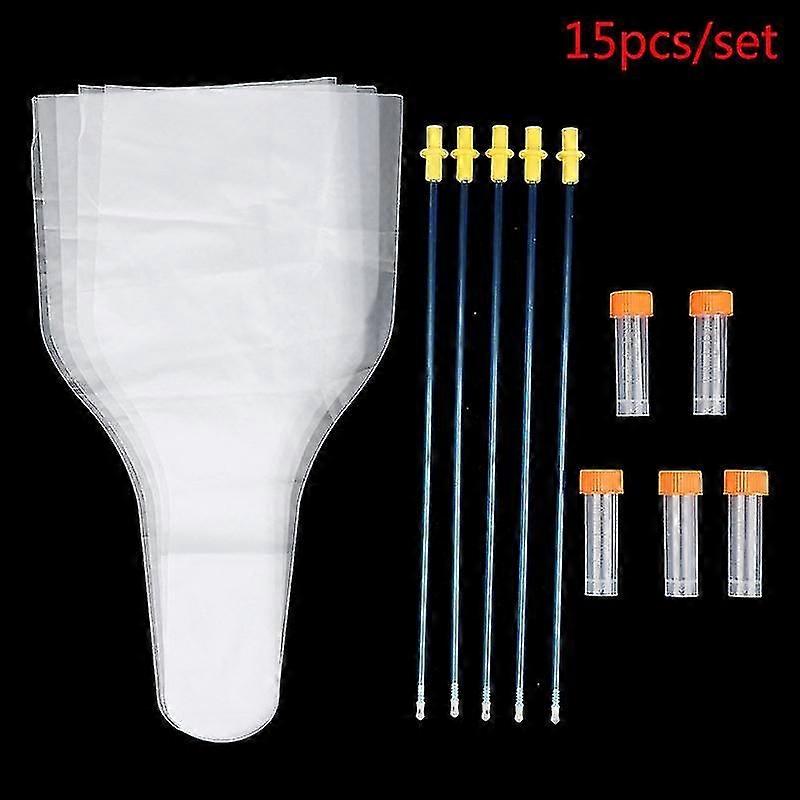 15pcs Dog Artificial Insemination Tool Ai Breed Feed Whelp Catheter Rod
