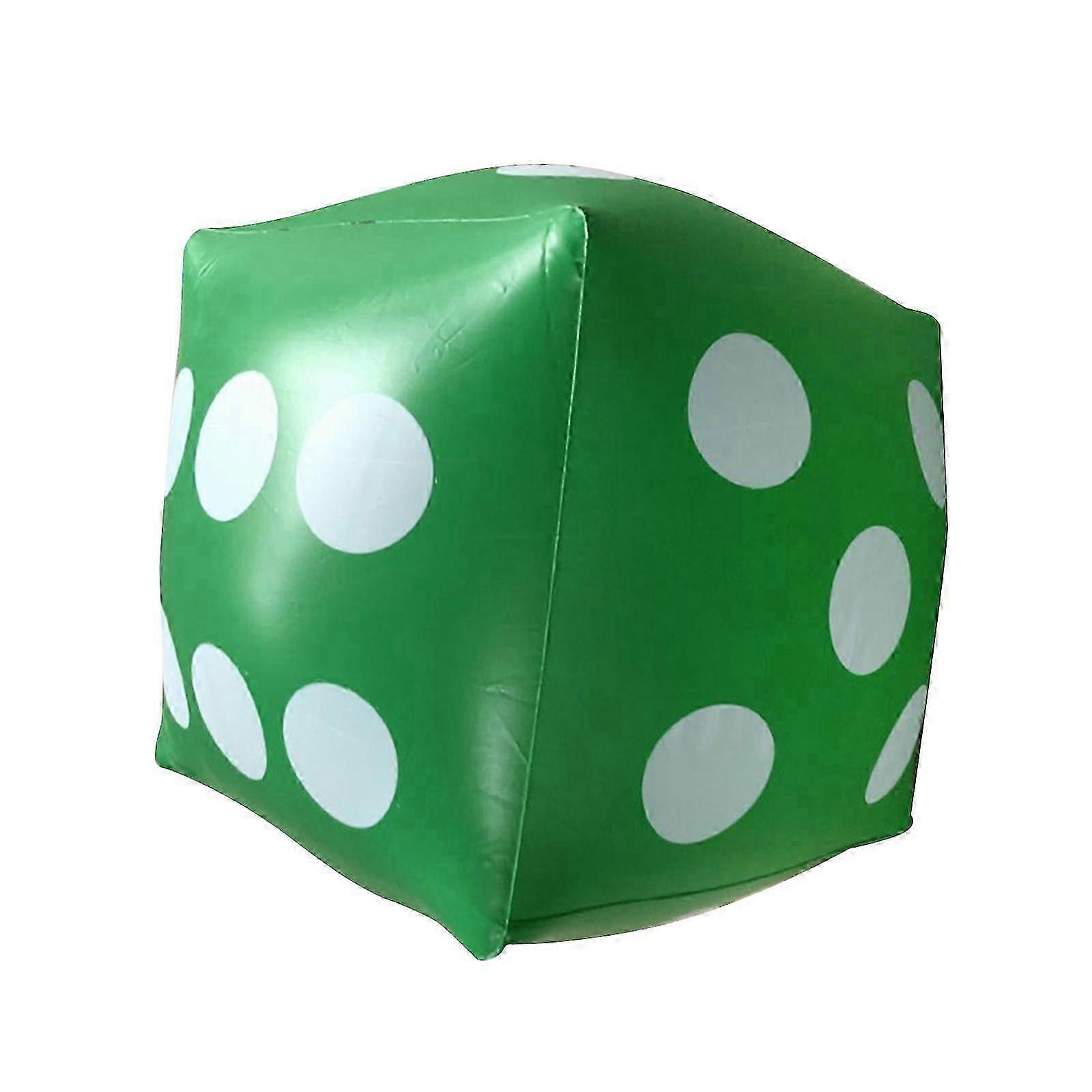 Inflate Dice,PVC Large Inflatable Dice,11.81 inch Family Game Novelty Fun Game Props Dice Blows up Dice for Pools Party Favor