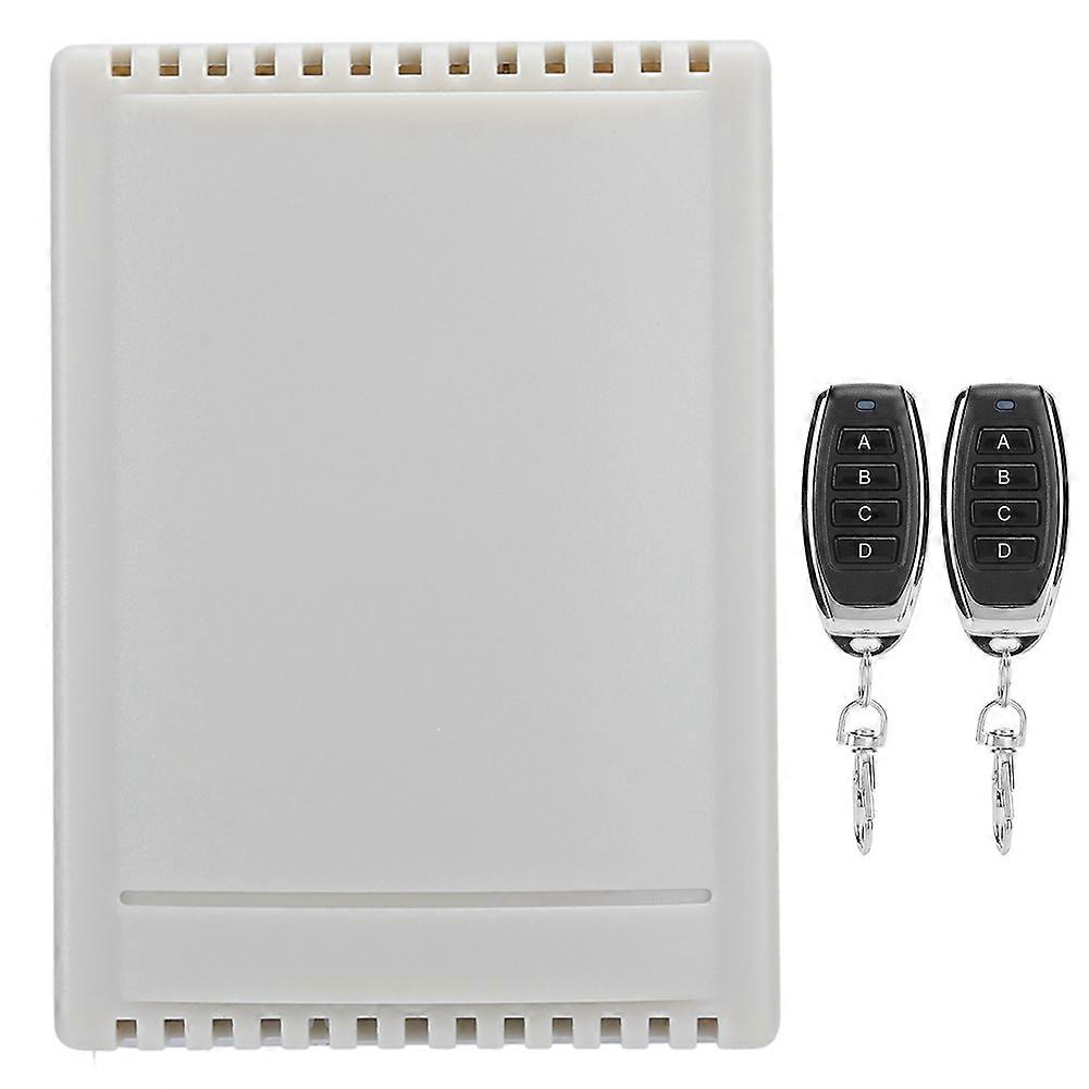12V 4 Way Wireless Controller Remote Control Switch TransmitterReceiver for Barrier Gate Garage